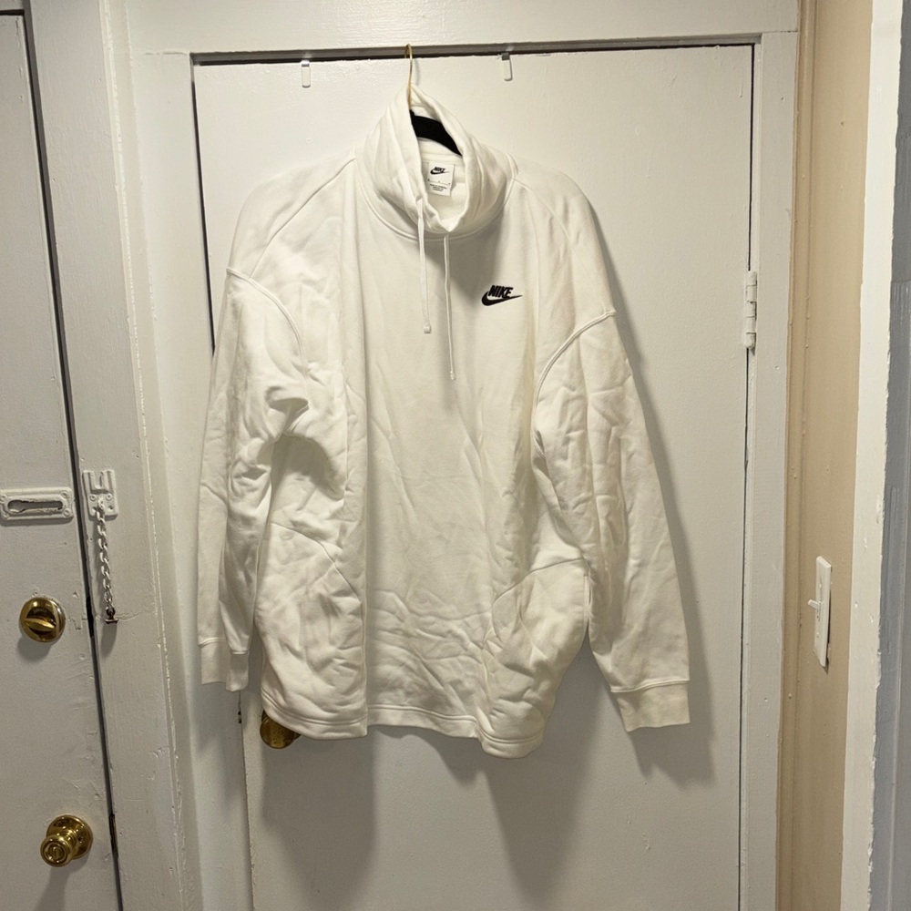 Nike Men's White Pullover Jacket